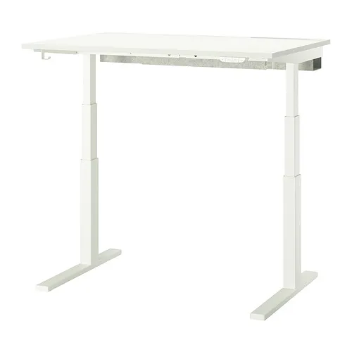 MITTZON - 升降式工作桌, 電動 白色, 120x80 公分 | IKEA 線上購物 - PE907164_S4