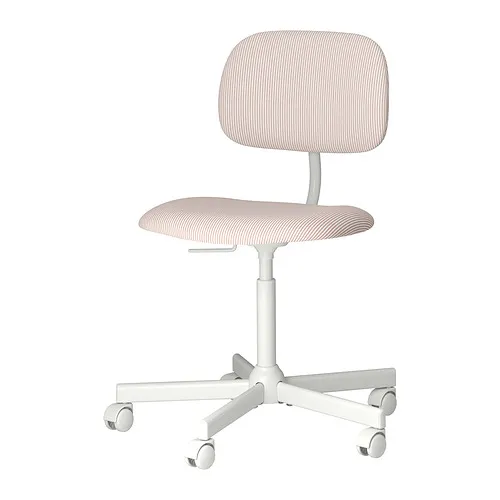 BLECKBERGET - 旋轉椅, Klovsta 白色/橙棕 | IKEA 線上購物 - PE939564_S4