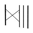 BROR - post, black, 110 cm | IKEA Taiwan Online - PE682222_S2 