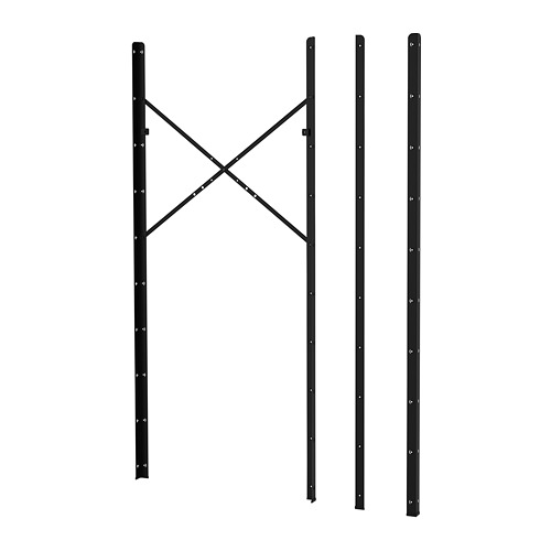 BROR - post, black, 190 cm | IKEA Taiwan Online - PE682225_S4