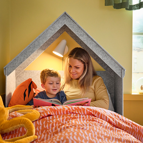 SLÄKT bed frame