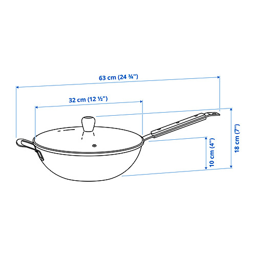VARDAGEN 炒鍋附蓋