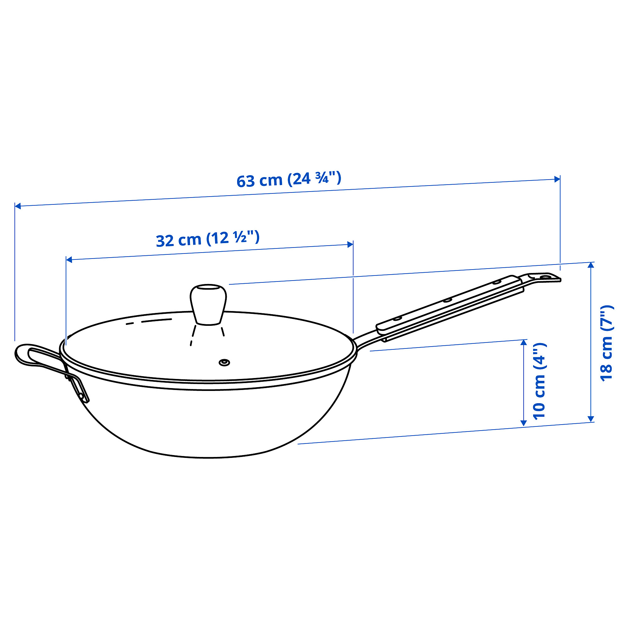 VARDAGEN 炒鍋附蓋