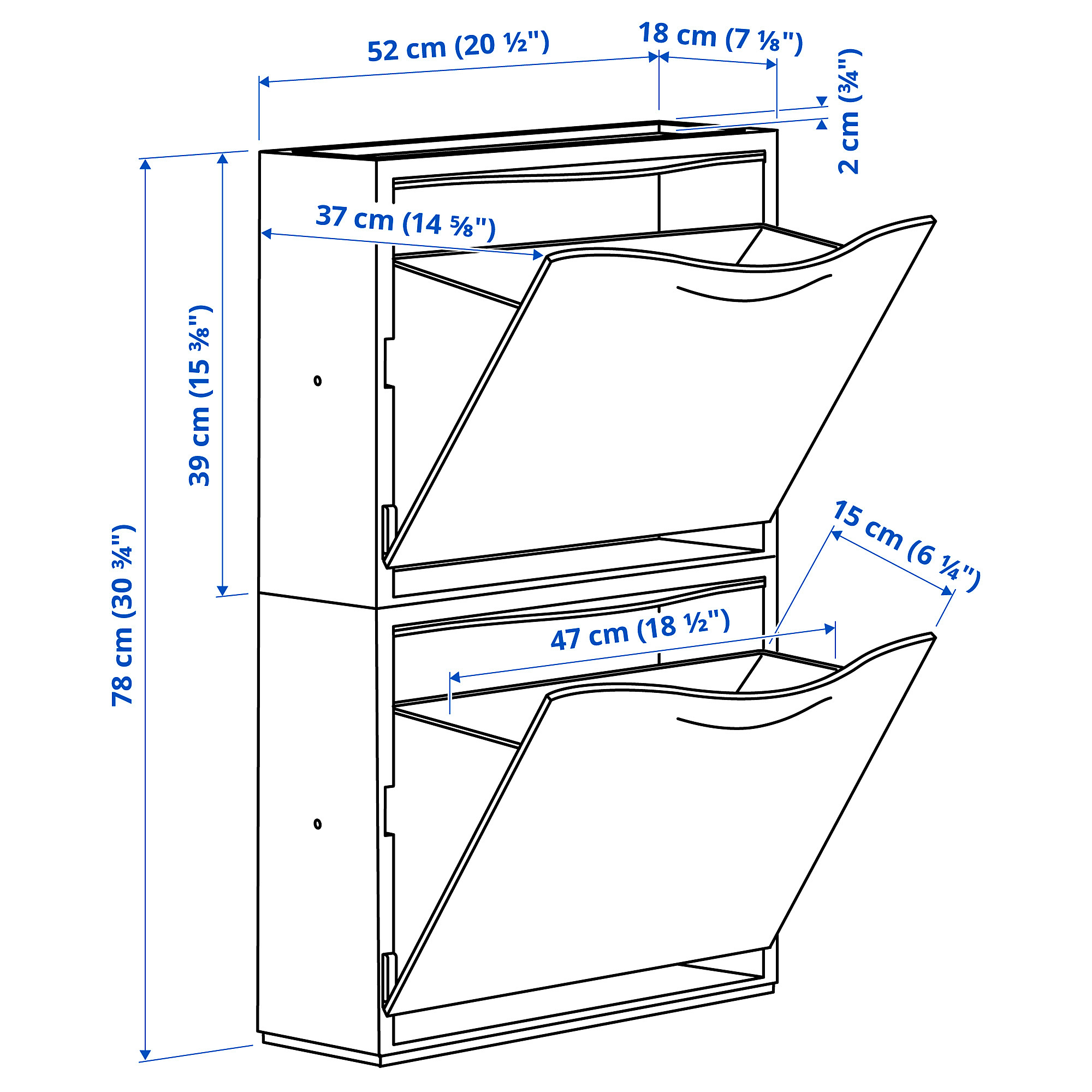 TRONES shoe cabinet/storage