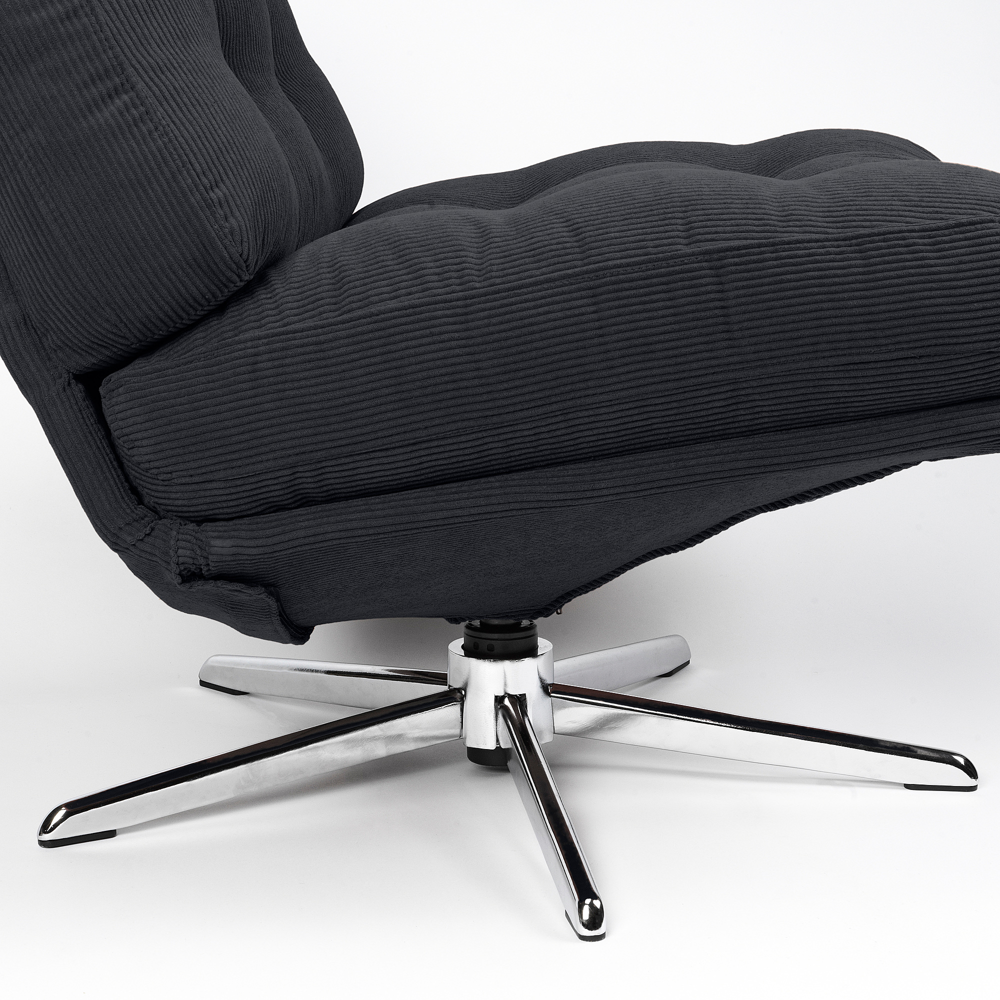 DYVLINGE - swivel armchair, Kelinge black | IKEA Taiwan Online