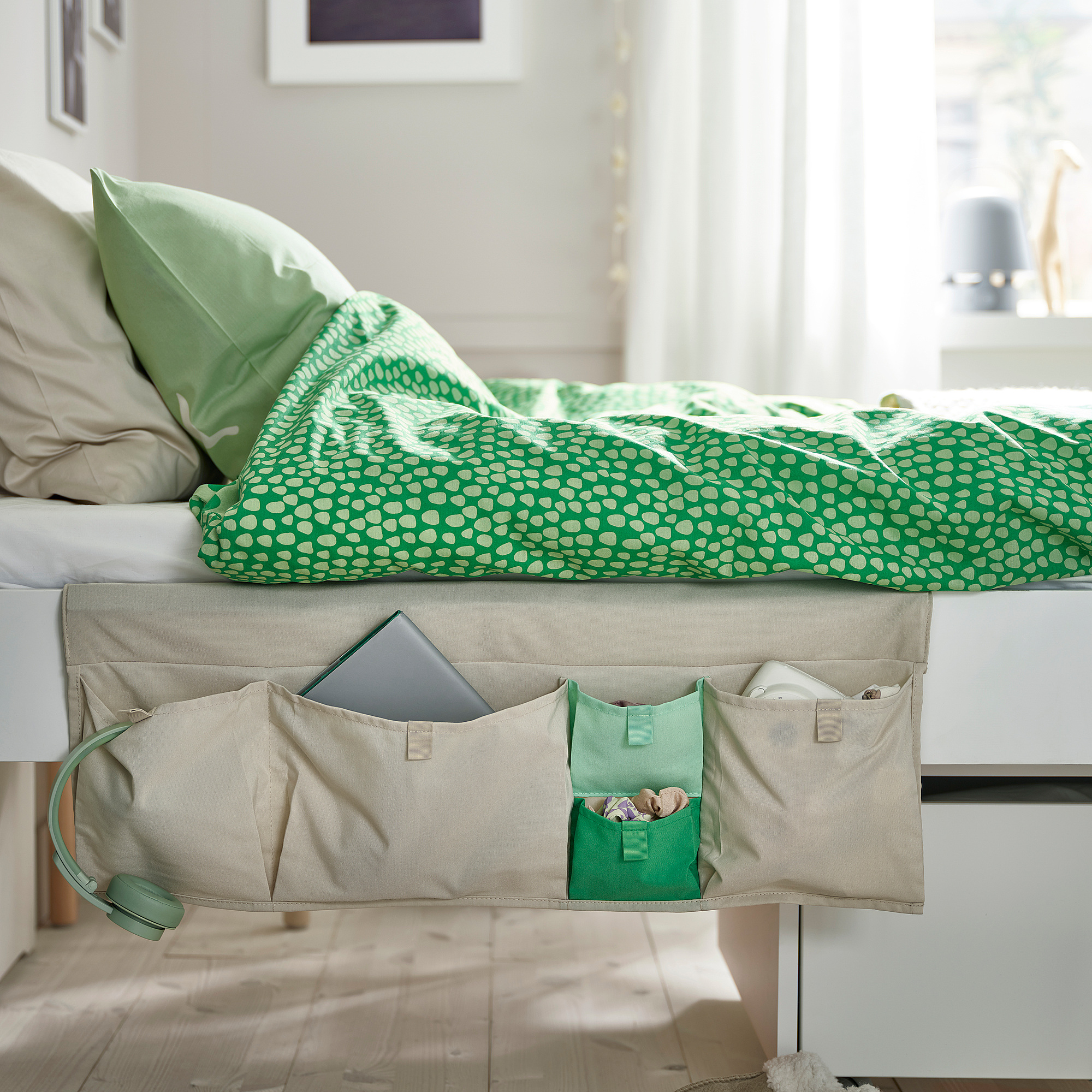 NATTHÄGER duvet cover and pillowcase