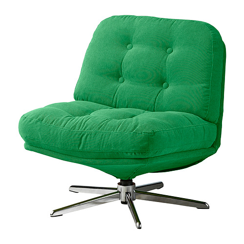 DYVLINGE - swivel easy chair, Kelinge green | IKEA Taiwan Online - PE907276_S4