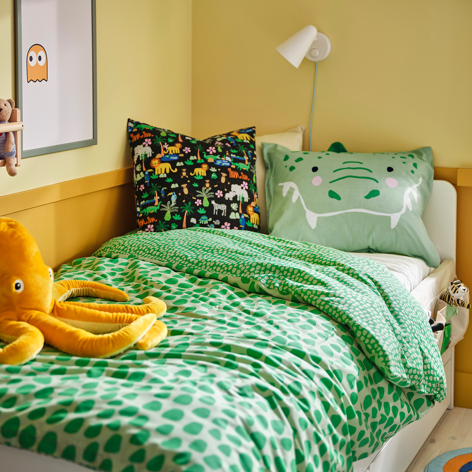 NATTHÄGER duvet cover and pillowcase