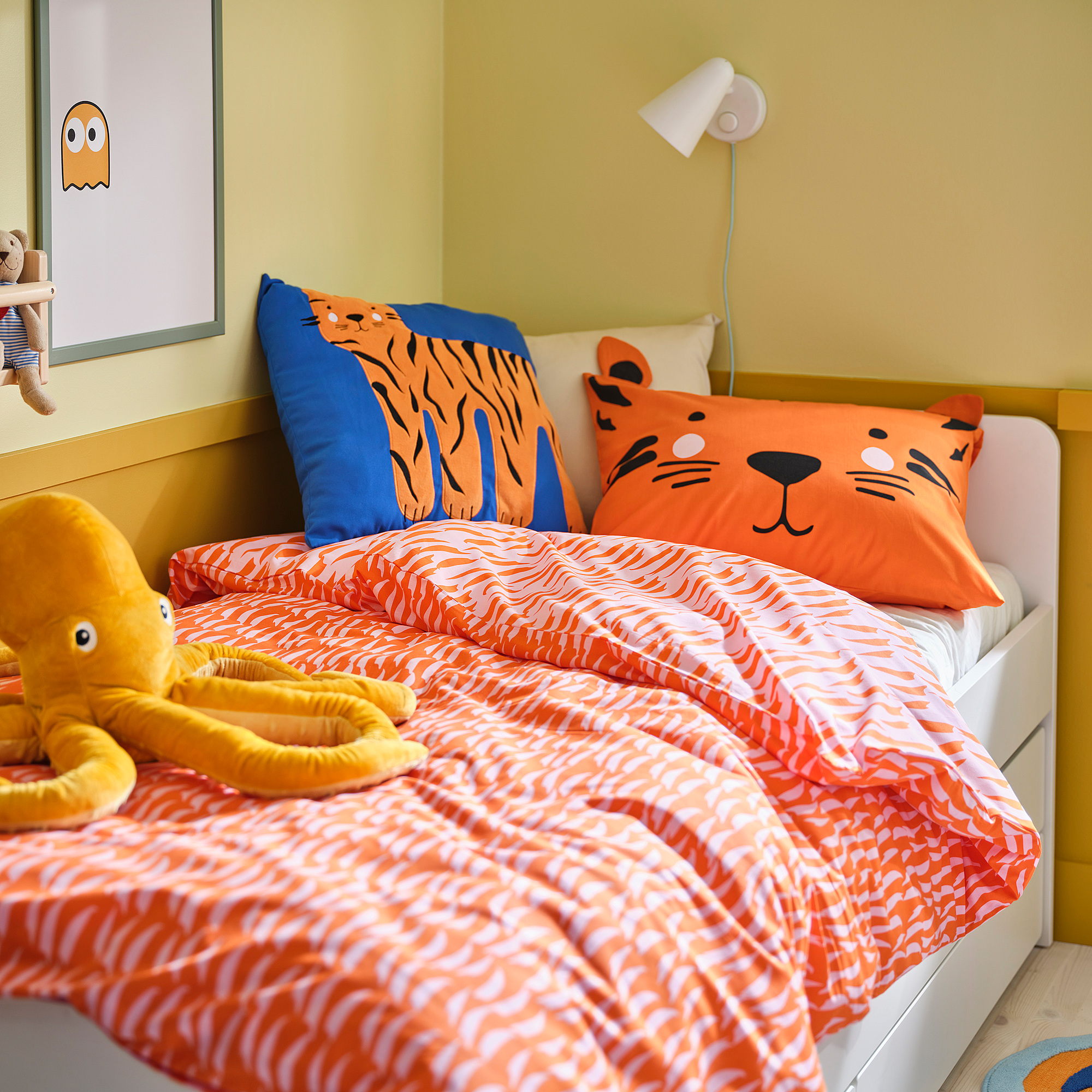 NATTHÄGER duvet cover and pillowcase
