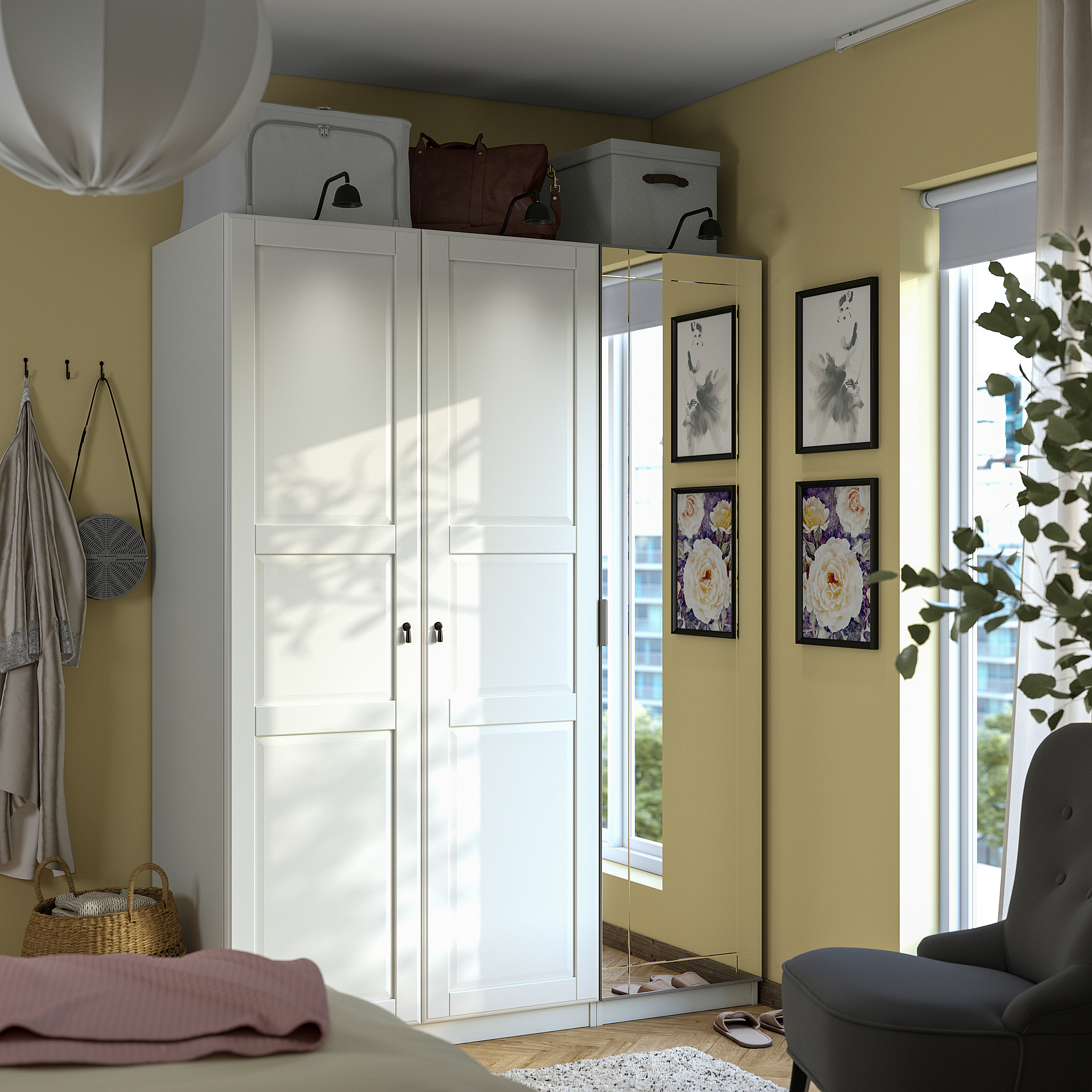PAX/KAMMARTORP/TYSSEDAL 衣櫃/衣櫥組合