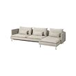 SÖDERHAMN 4-seat sofa-bed