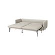 SÖDERHAMN 3-seat sofa-bed