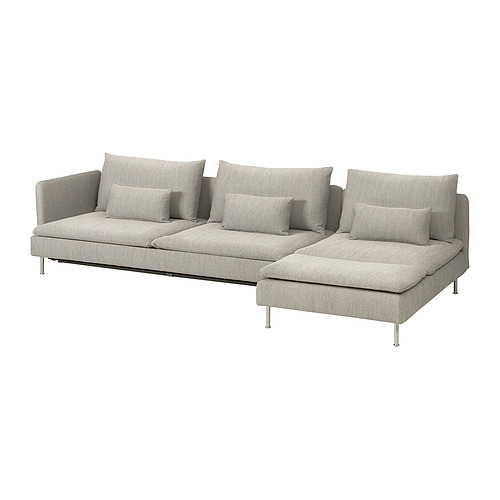 SÖDERHAMN 4-seat sofa-bed