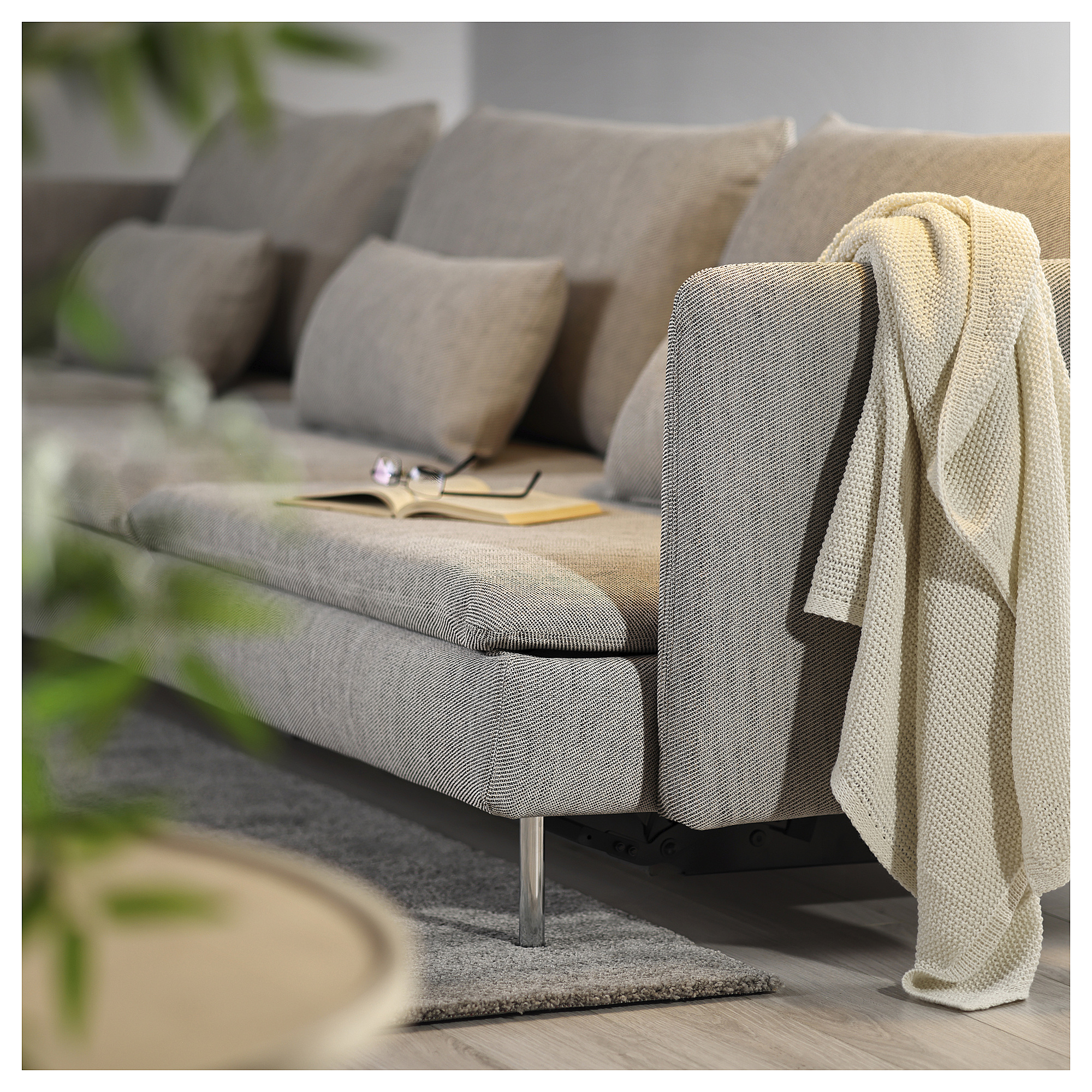 SÖDERHAMN 4-seat sofa-bed