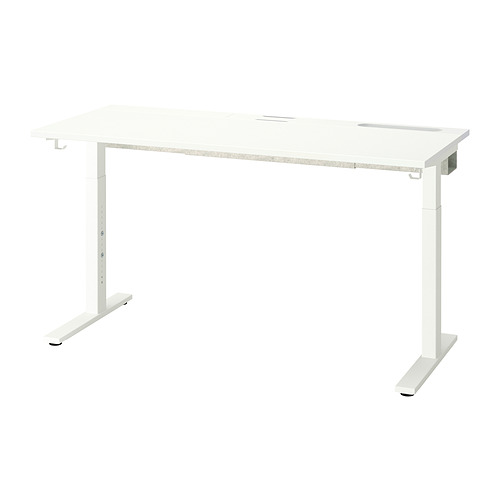 MITTZON - desk, white, 140x60 cm | IKEA Taiwan Online - PE907353_S4