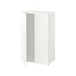 LASTARE - frame with doors, white, 60x42x100 cm | IKEA Taiwan Online - E1008743_S2 