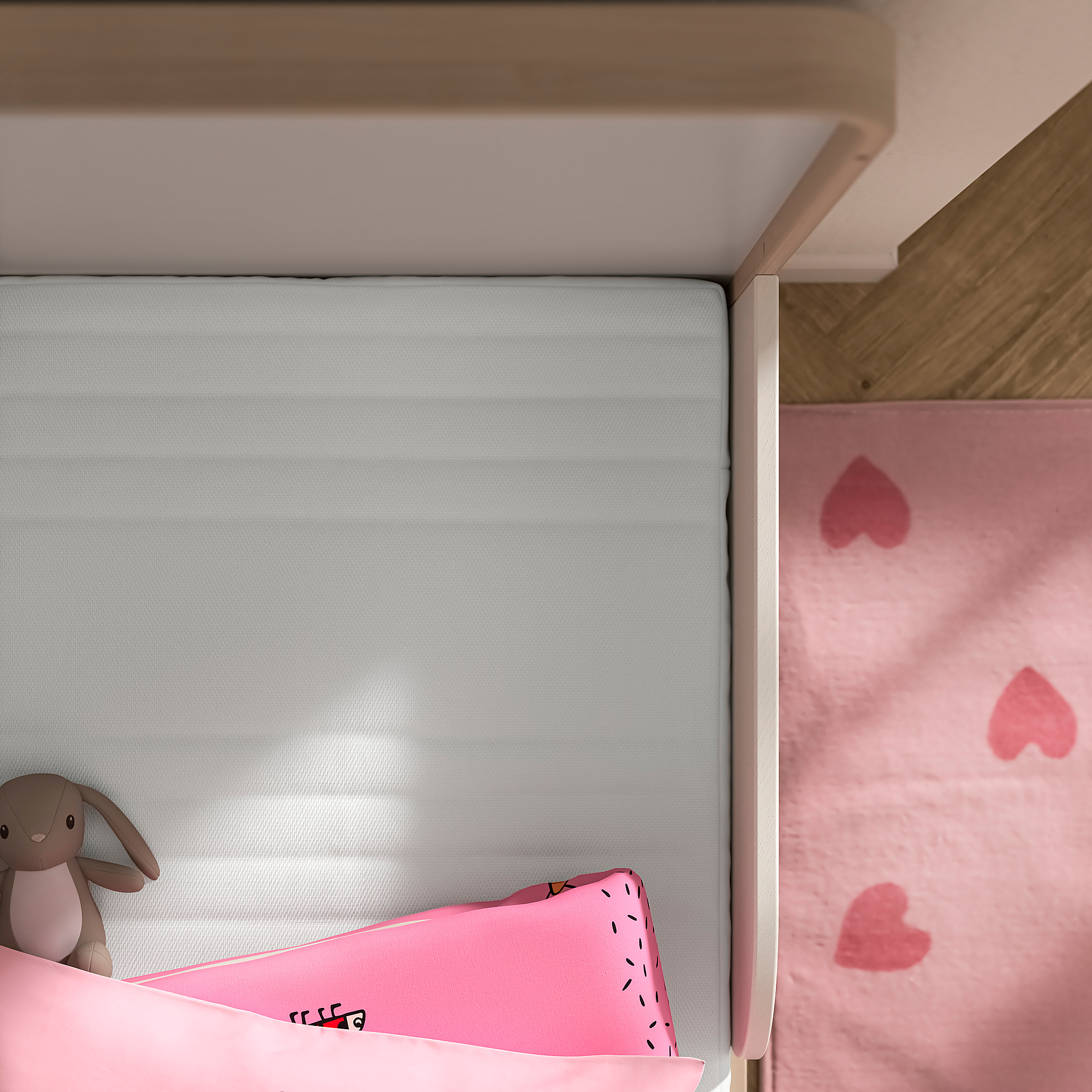 JÄTTETRÖTT 嬰兒床筒彈簧床墊