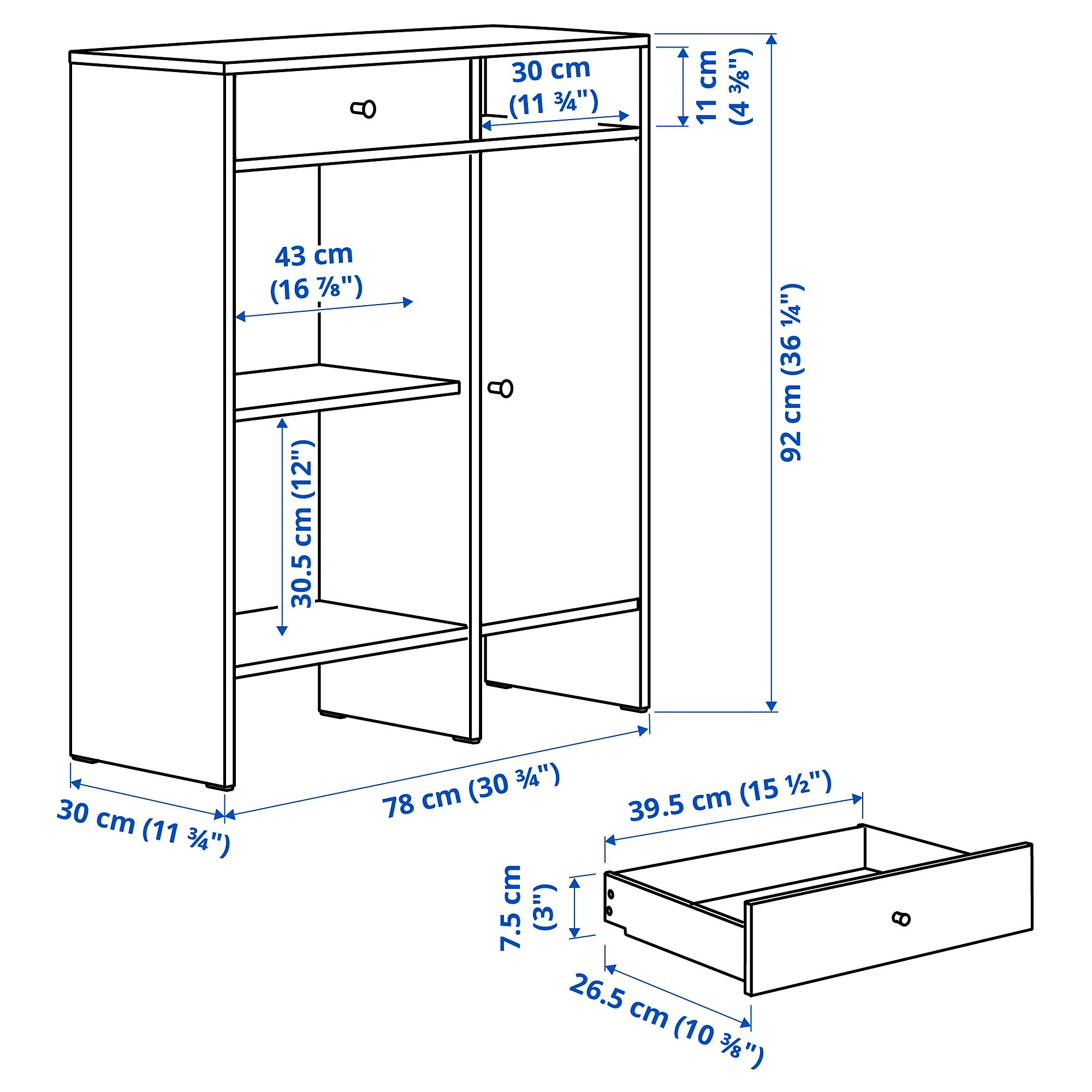 BAGGEBO sideboard