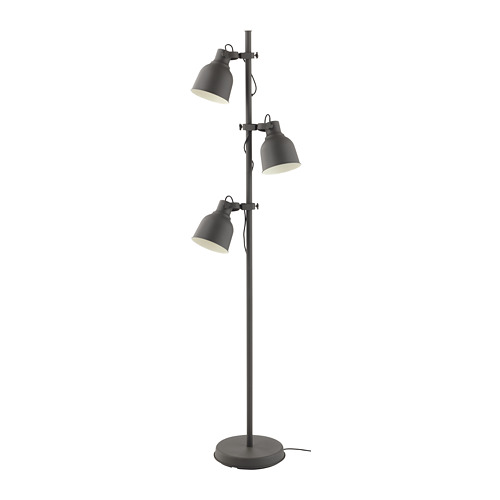 HEKTAR - floor lamp with 3-spot, dark grey | IKEA Taiwan Online - PE682139_S4