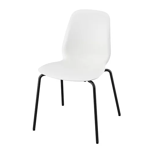 LIDÅS - 餐椅, 白色/Sefast 黑色 | IKEA 線上購物 - PE868684_S4
