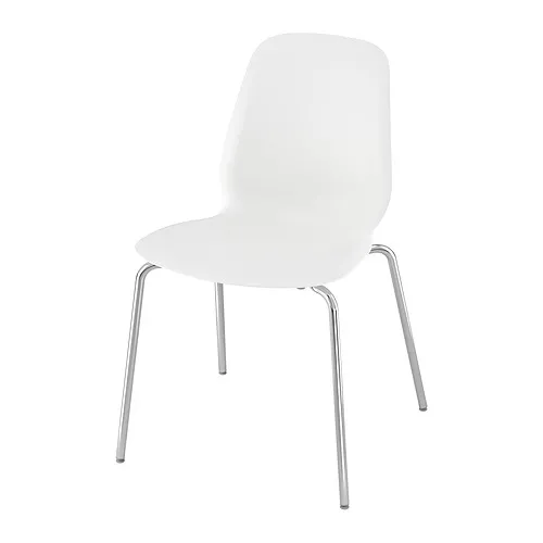 LIDÅS - 餐椅, 白色/Sefast 鍍鉻 | IKEA 線上購物 - PE868687_S4