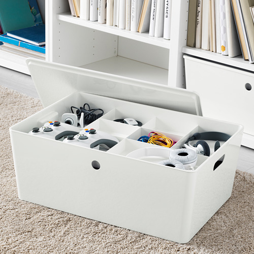 KUGGIS - insert with 8 compartments, white | IKEA Taiwan Online - PE552048_S4
