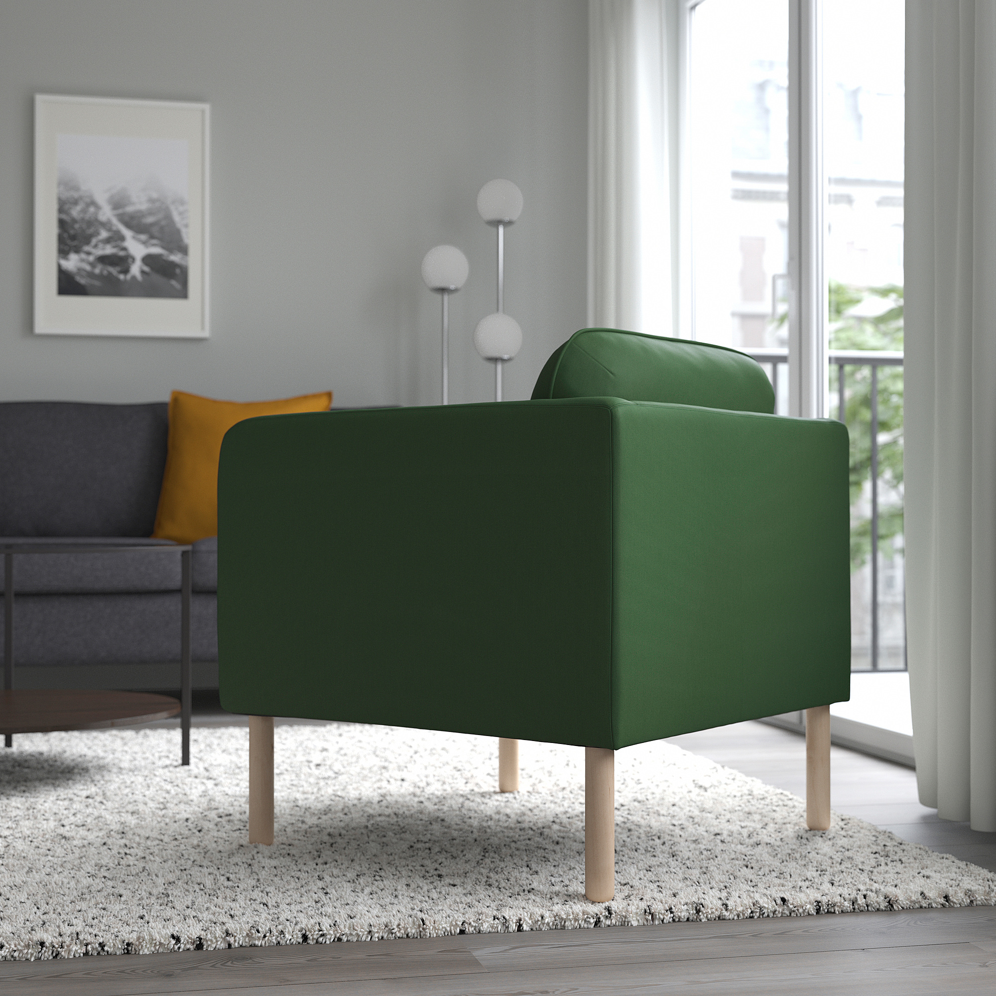 VISKABACKA armchair