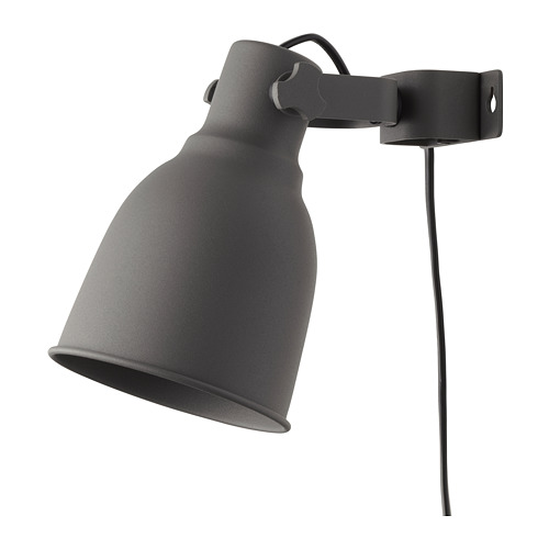 HEKTAR - wall/clamp spotlight, dark grey | IKEA Taiwan Online - PE682407_S4