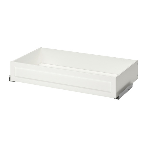 KOMPLEMENT - drawer with framed front, white | IKEA Taiwan Online - PE868765_S4