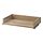 KOMPLEMENT - drawer with glass front, white stained oak effect, 92.8x56.9x16 cm | IKEA Taiwan Online - PE868772_S1