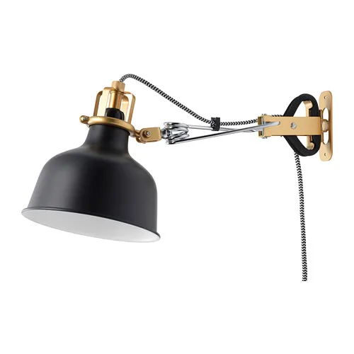 RANARP - wall/clamp spotlight, black | IKEA Taiwan Online - PE682410_S4