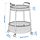 LUBBAN - trolley table with storage, rattan/anthracite | IKEA Taiwan Online - PE725940_S1
