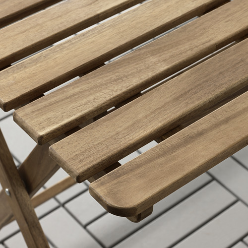 ASKHOLMEN - 戶外餐桌, 折疊式 淺棕色 | IKEA 線上購物 - PE625441_S4