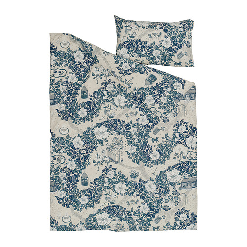 PJÄXE duvet cover and pillowcase