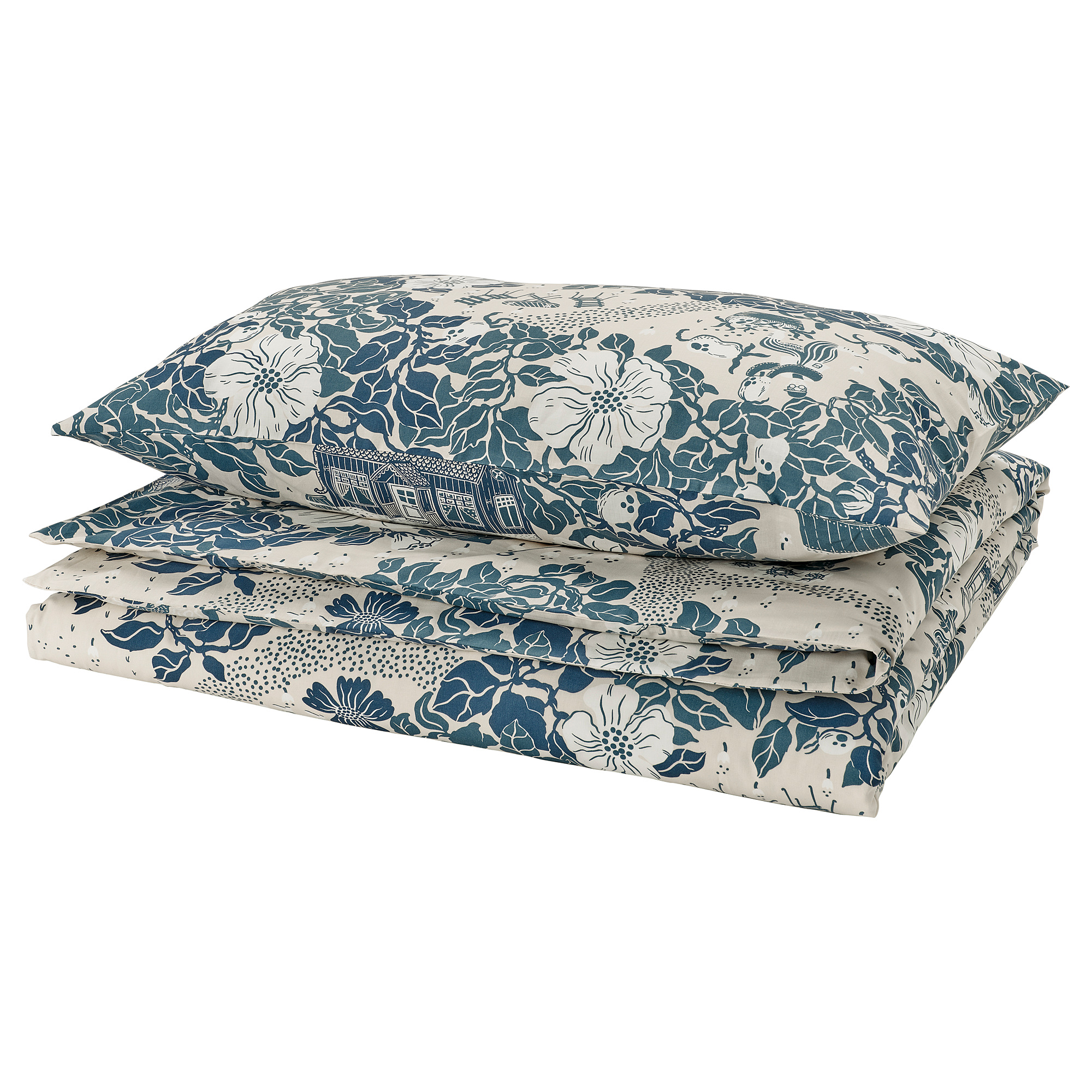 PJÄXE duvet cover and pillowcase