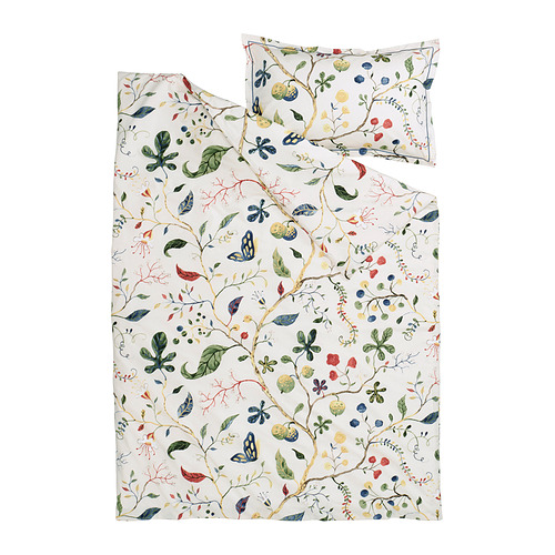 KRONBUSKE duvet cover and pillowcase