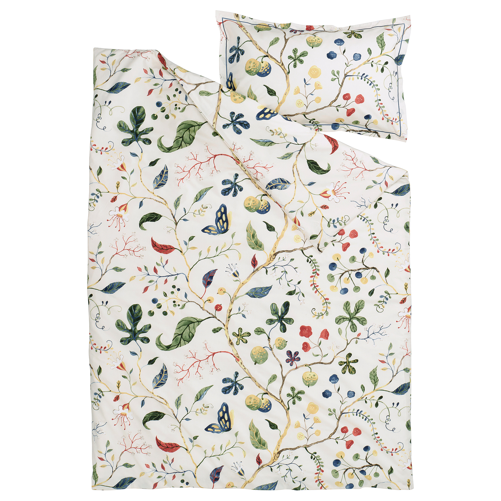 KRONBUSKE duvet cover and pillowcase
