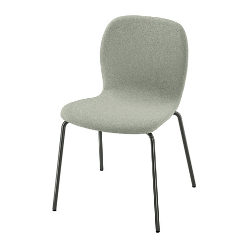 KARLPETTER - chair, Gunnared light green/Sefast black | IKEA Taiwan Online - PE868849_S4