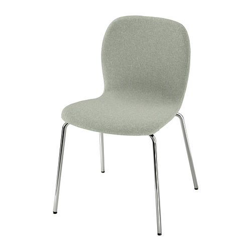 KARLPETTER - chair, Gunnared light green/Sefast chrome-plated | IKEA Taiwan Online - PE868856_S4