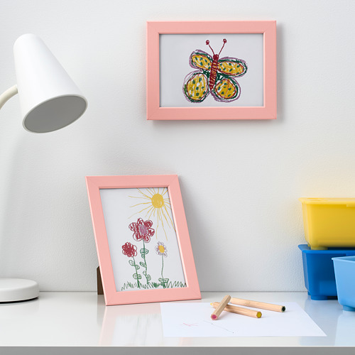 FISKBO - 相框, 13x18公分, 淺粉紅色 | IKEA 線上購物 - PE771051_S4