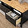 HEMNES - TV bench, black-brown/light brown | IKEA Taiwan Online - PE770201_S1