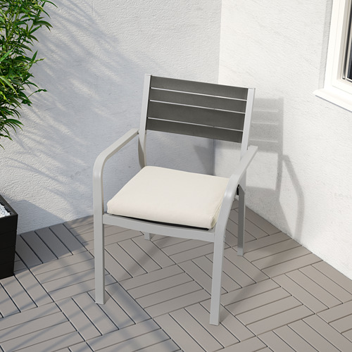 FRÖSÖN/DUVHOLMEN - 戶外椅墊, 米色 | IKEA 線上購物 - PE671809_S4