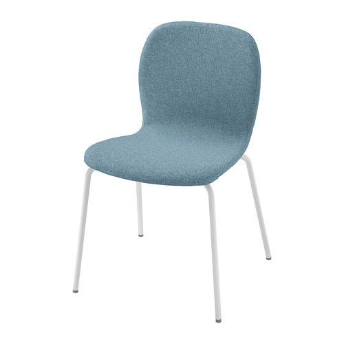 KARLPETTER - 餐椅, Gunnared 淺藍色/Sefast 白色 | IKEA 線上購物 - PE868867_S4