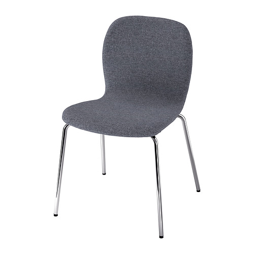 KARLPETTER - chair, Gunnared medium grey/Sefast chrome-plated | IKEA Taiwan Online - PE868873_S4