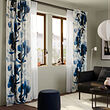 SKOGSNÄSSLA curtains, 1 pair