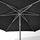 KUGGÖ/LINDÖJA - parasol with base, black/Huvön dark grey | IKEA Taiwan Online - PE673382_S1