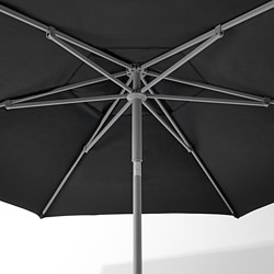 KUGGÖ/LINDÖJA - 陽傘附底座, 米色/Huvön 深灰色 | IKEA 線上購物 - PE761947_S3