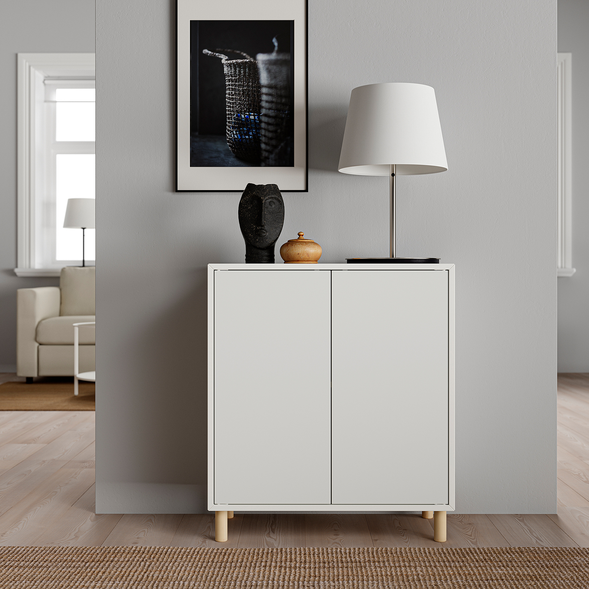 EKET cabinet combination with legs