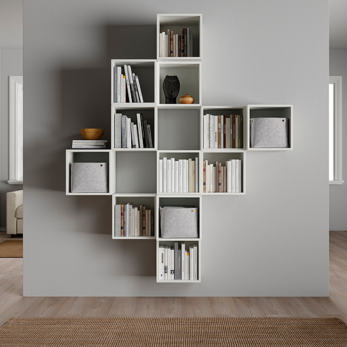 EKET - 上牆式收納櫃組合, 白色 | IKEA 線上購物 - PE825987_S4