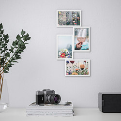 YLLEVAD - collage frame for 4 photos, black | IKEA Taiwan Online - PE767451_S3